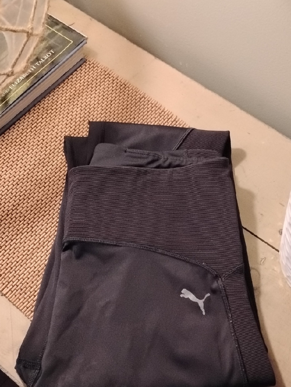 Puma Black High-Waist Training Leggings Women's M